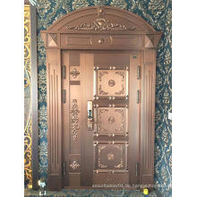 Neue Design Villa Luxus Eingang Kupfer Tür